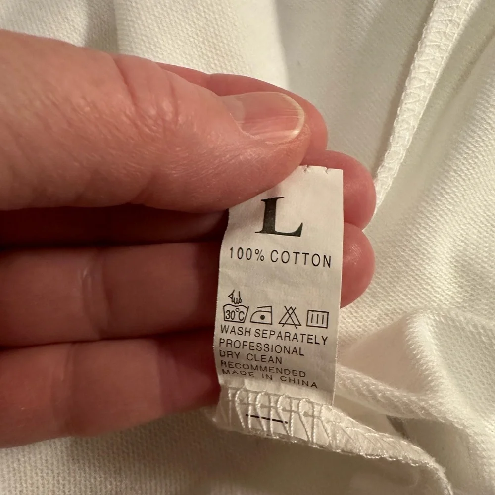 Cotton butterfly hoodie - size large - Picture 5 of 5